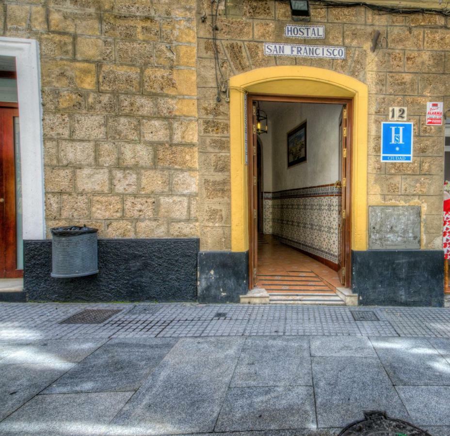Hostal San Francisco Cádiz Eksteriør billede